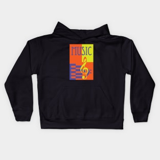 I Live For Music Kids Hoodie